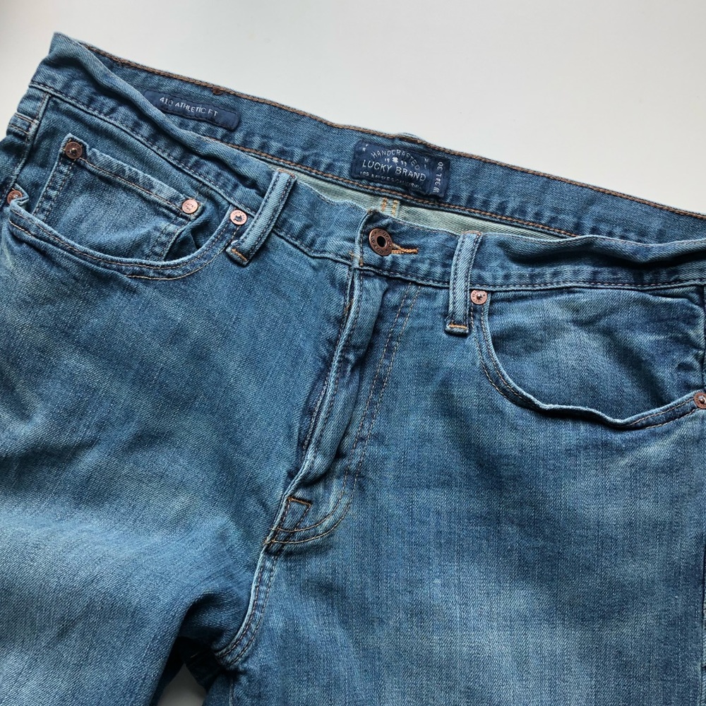 Lucky 🍀 Brand Mens 34x30 410 Athletic Fit Jeans